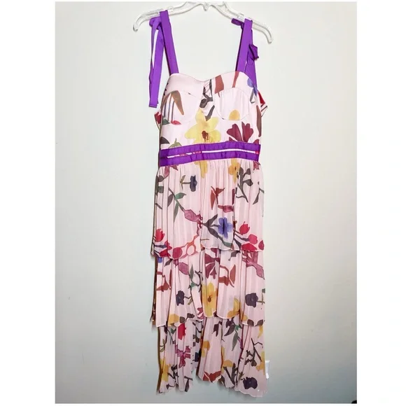 L’Atiste Tiered Into The Garden Dress - Picture 2 of 8